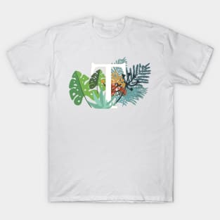 Plant Letter T T-Shirt